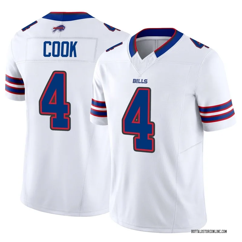White Men's James Cook Buffalo Bills Limited Vapor F.U.S.E. Jersey