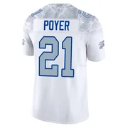 White Men's Jordan Poyer Buffalo Bills Limited 2025 Rivalries Collection Jersey