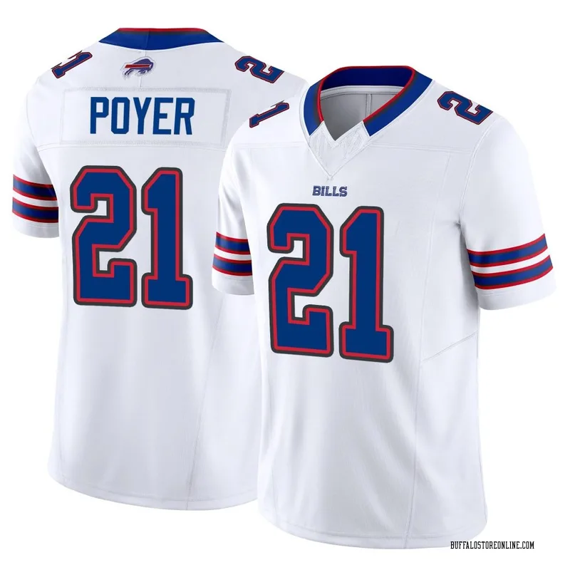 White Men's Jordan Poyer Buffalo Bills Limited Vapor F.U.S.E. Jersey