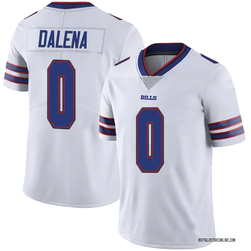 White Men's Mac Dalena Buffalo Bills Limited Color Rush Vapor Untouchable Jersey