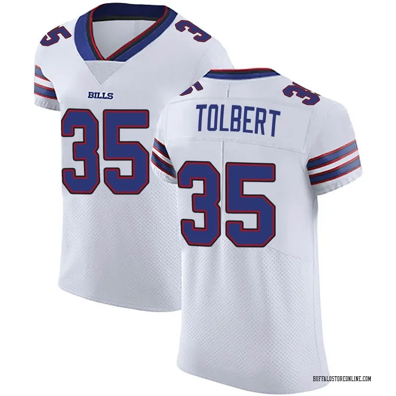 White Men's Mike Tolbert Buffalo Bills Elite Vapor Untouchable Jersey