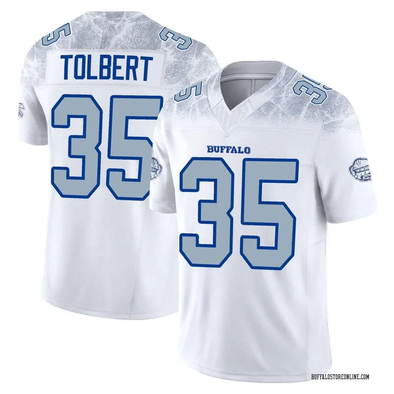 White Men's Mike Tolbert Buffalo Bills Limited 2025 Rivalries Collection Jersey