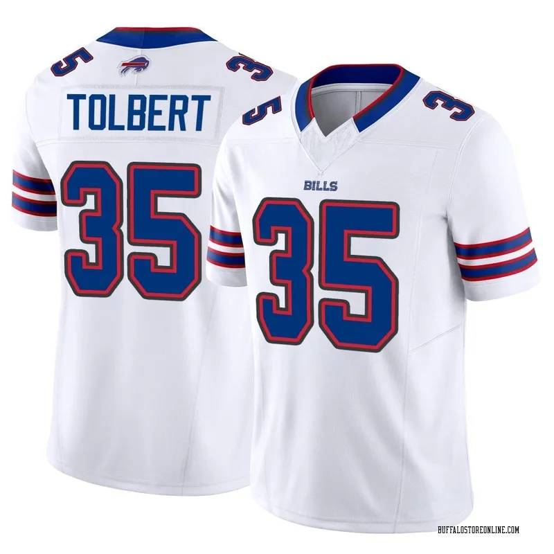 White Men's Mike Tolbert Buffalo Bills Limited Vapor F.U.S.E. Jersey