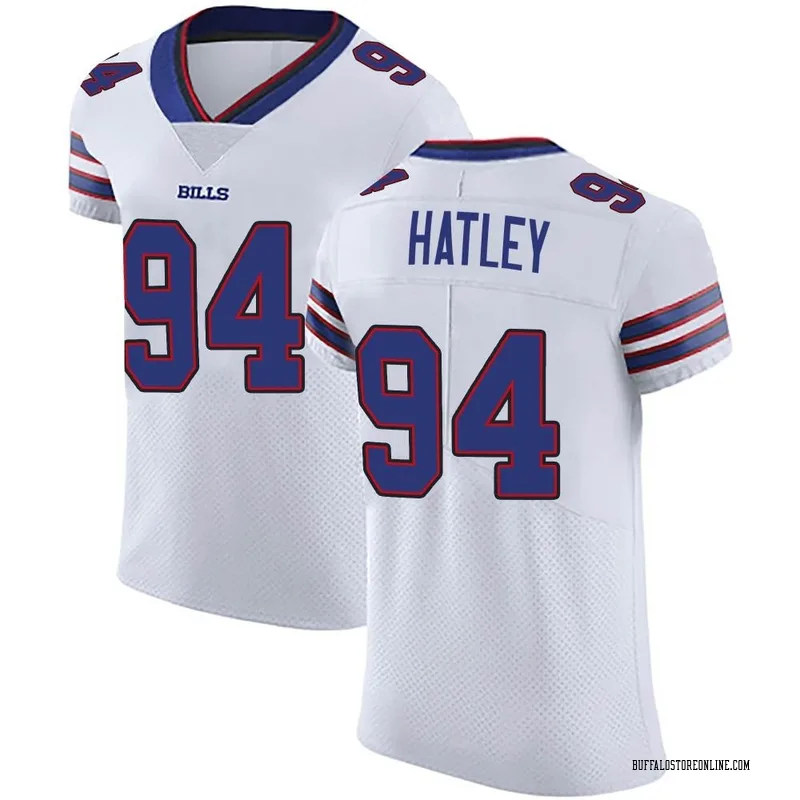 White Men's Rickey Hatley Buffalo Bills Elite Vapor Untouchable Jersey