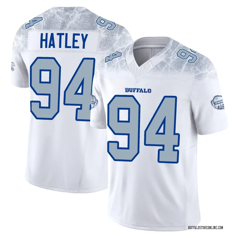 White Men's Rickey Hatley Buffalo Bills Limited 2025 Rivalries Collection Jersey