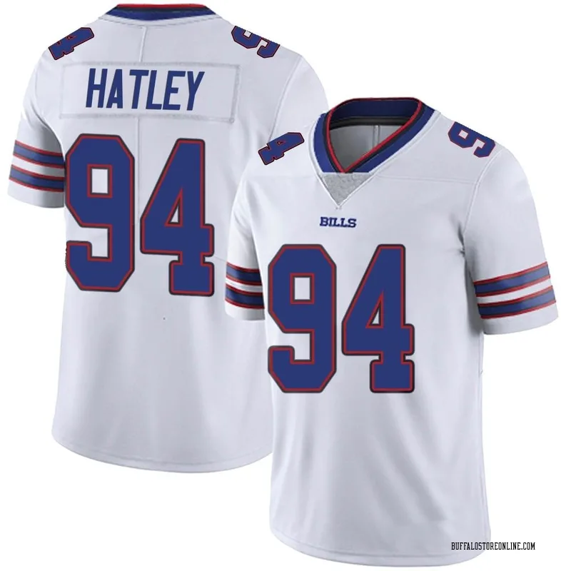 White Men's Rickey Hatley Buffalo Bills Limited Color Rush Vapor Untouchable Jersey