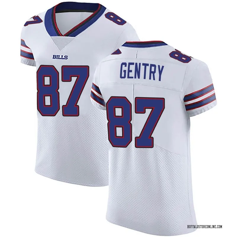 White Men's Tanner Gentry Buffalo Bills Elite Vapor Untouchable Jersey