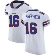 White Men's Trent Sherfield Buffalo Bills Elite Vapor Untouchable Jersey