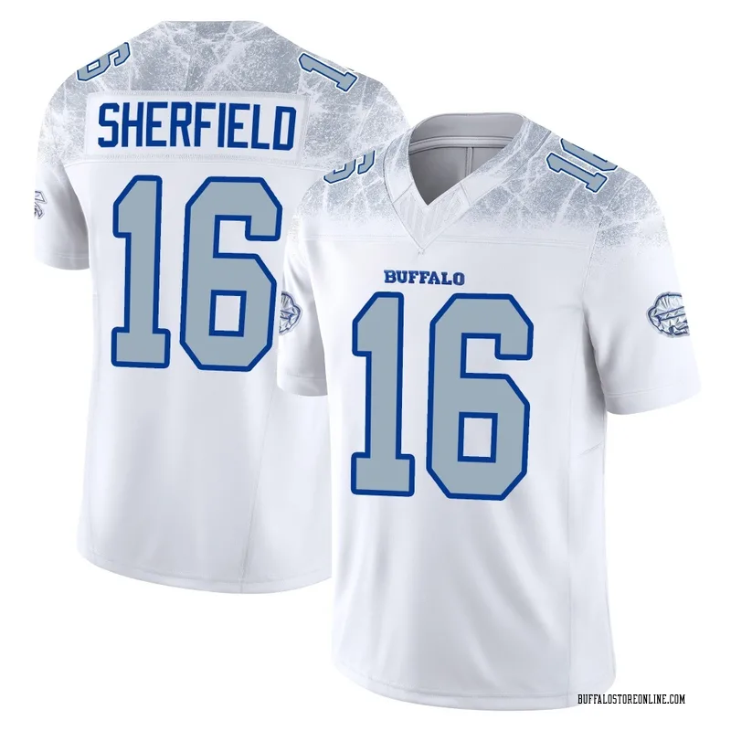 White Men's Trent Sherfield Buffalo Bills Limited 2025 Rivalries Collection Jersey
