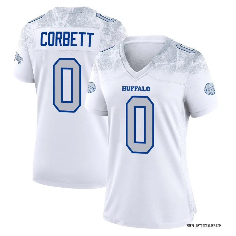 White Women's Austin Corbett Buffalo Bills Game 2025 Rivalries Collection Jersey