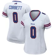 White Women's Austin Corbett Buffalo Bills Game Jersey