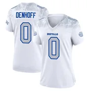 White Women's Cade Denhoff Buffalo Bills Game 2025 Rivalries Collection Jersey