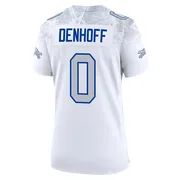 White Women's Cade Denhoff Buffalo Bills Game 2025 Rivalries Collection Jersey