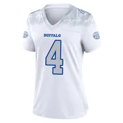 White Women's James Cook Buffalo Bills Game 2025 Rivalries Collection Jersey