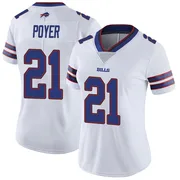 White Women's Jordan Poyer Buffalo Bills Limited Color Rush Vapor Untouchable Jersey