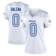 White Women's Mac Dalena Buffalo Bills Game 2025 Rivalries Collection Jersey