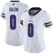 White Women's Mac Dalena Buffalo Bills Limited Color Rush Vapor Untouchable Jersey