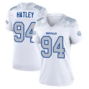 White Women's Rickey Hatley Buffalo Bills Game 2025 Rivalries Collection Jersey