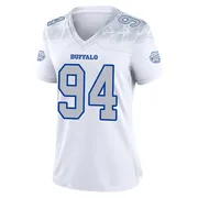 White Women's Rickey Hatley Buffalo Bills Game 2025 Rivalries Collection Jersey
