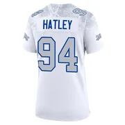 White Women's Rickey Hatley Buffalo Bills Game 2025 Rivalries Collection Jersey