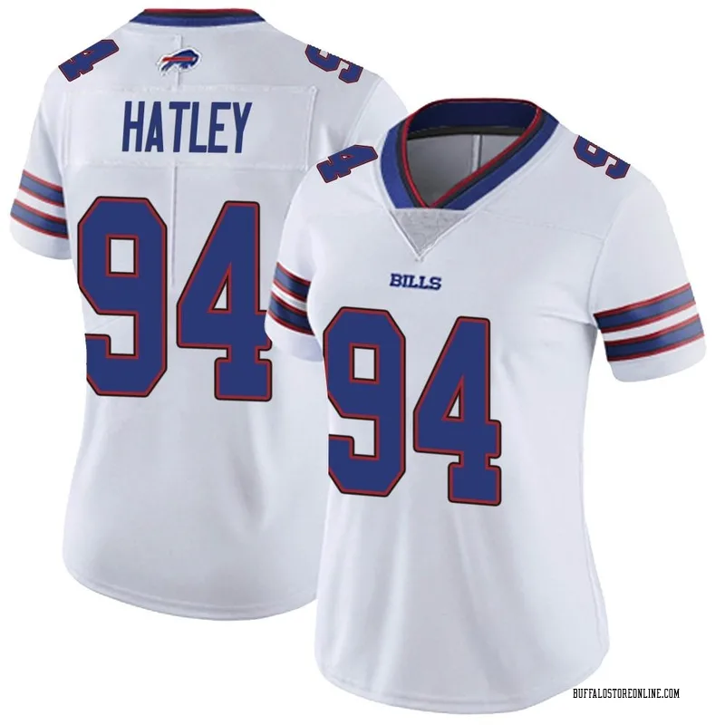 White Women's Rickey Hatley Buffalo Bills Limited Color Rush Vapor Untouchable Jersey