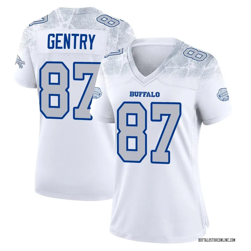 White Women's Tanner Gentry Buffalo Bills Game 2025 Rivalries Collection Jersey