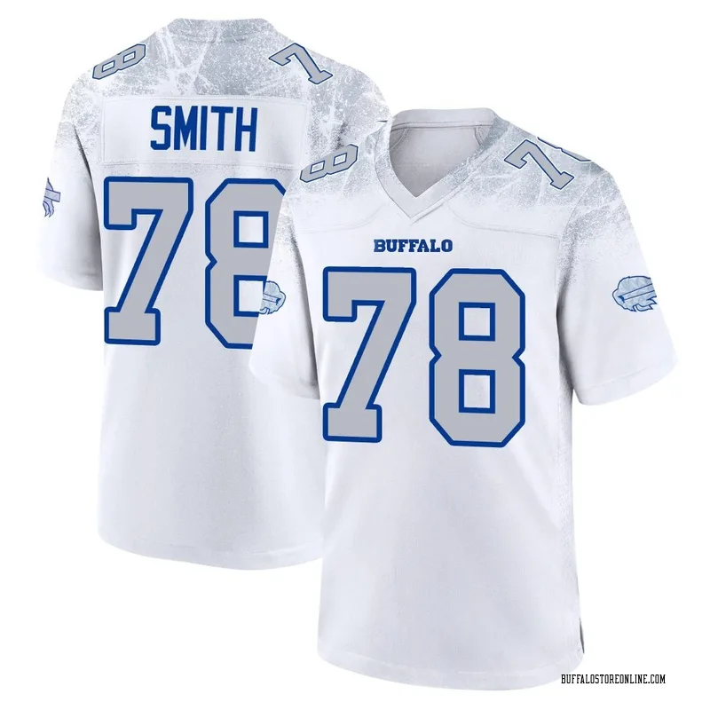 White Youth Bruce Smith Buffalo Bills Game 2025 Rivalries Collection Jersey