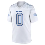 White Youth Demetrius Flannigan-Fowles Buffalo Bills Game 2025 Rivalries Collection Jersey