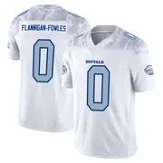 White Youth Demetrius Flannigan-Fowles Buffalo Bills Limited 2025 Rivalries Collection Jersey