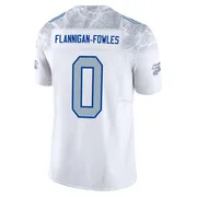 White Youth Demetrius Flannigan-Fowles Buffalo Bills Limited 2025 Rivalries Collection Jersey