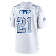 White Youth Jordan Poyer Buffalo Bills Game 2025 Rivalries Collection Jersey