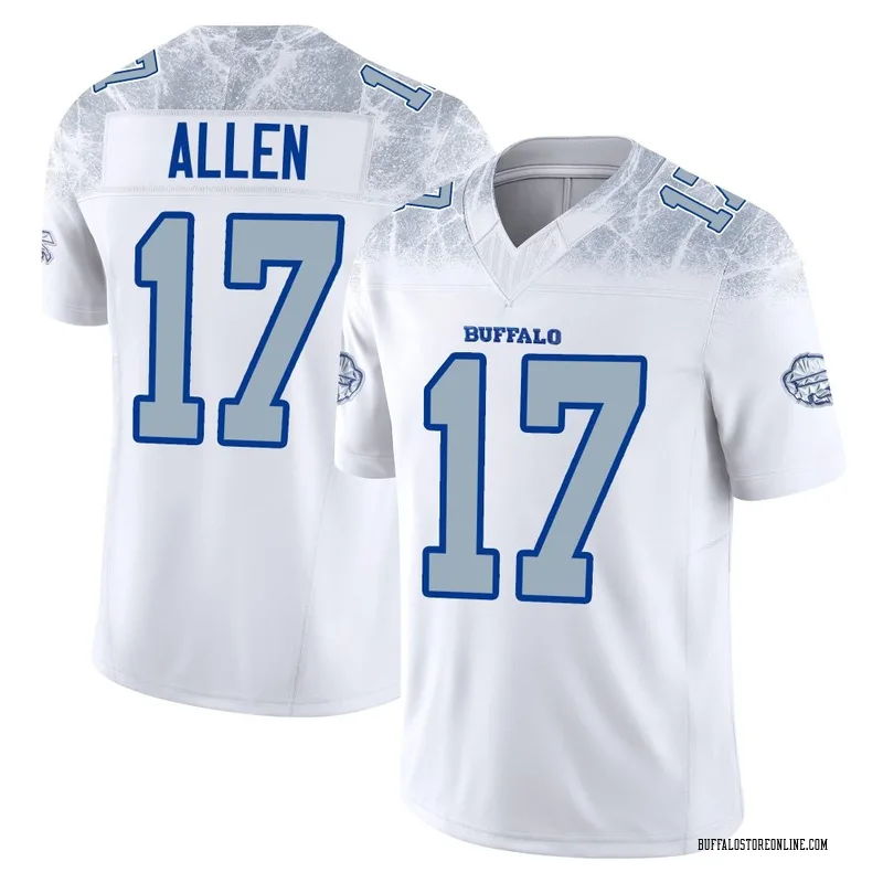 White Youth Josh Allen Buffalo Bills Limited 2025 Rivalries Collection Jersey
