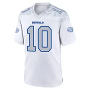 White Youth Khalil Shakir Buffalo Bills Game 2025 Rivalries Collection Jersey