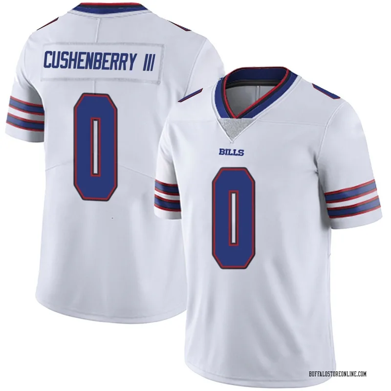 White Youth Lloyd Cushenberry III Buffalo Bills Limited Color Rush Vapor Untouchable Jersey