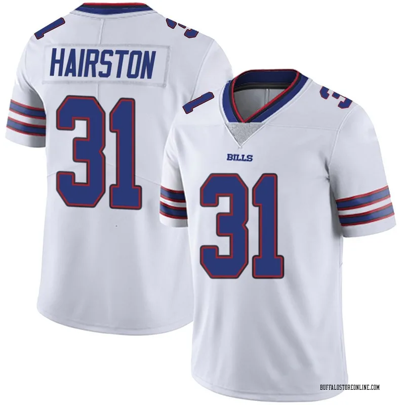 White Youth Maxwell Hairston Buffalo Bills Limited Color Rush Vapor Untouchable Jersey