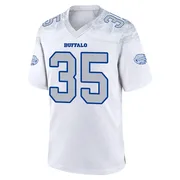 White Youth Mike Tolbert Buffalo Bills Game 2025 Rivalries Collection Jersey