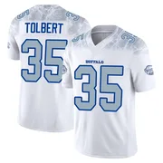 White Youth Mike Tolbert Buffalo Bills Limited 2025 Rivalries Collection Jersey
