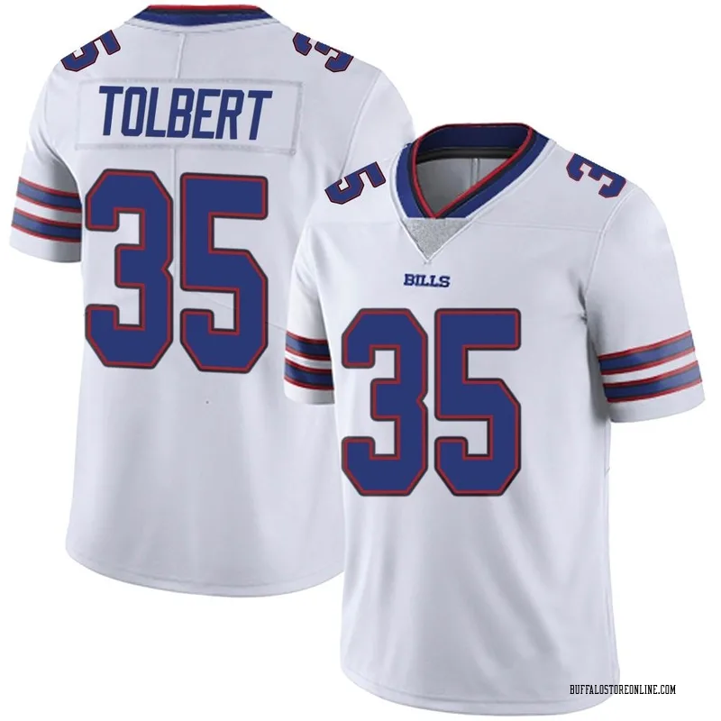 White Youth Mike Tolbert Buffalo Bills Limited Color Rush Vapor Untouchable Jersey