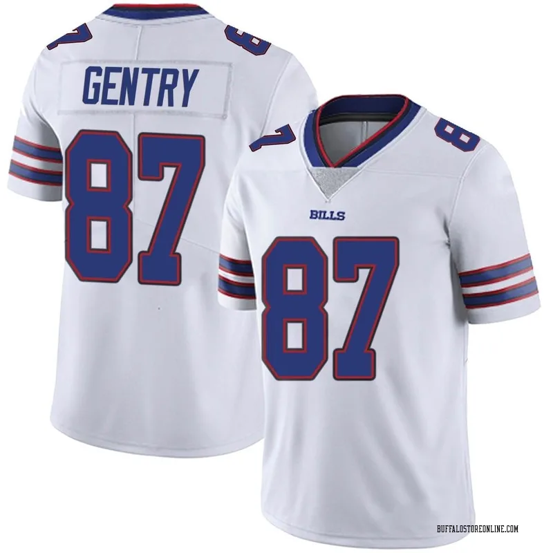 White Youth Tanner Gentry Buffalo Bills Limited Color Rush Vapor Untouchable Jersey