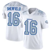 White Youth Trent Sherfield Buffalo Bills Limited 2025 Rivalries Collection Jersey